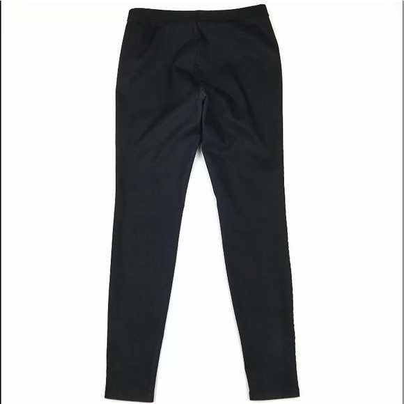 Eileen Fisher Black Denim Sheen Jeans Jeggings S - Picture 2 of 14